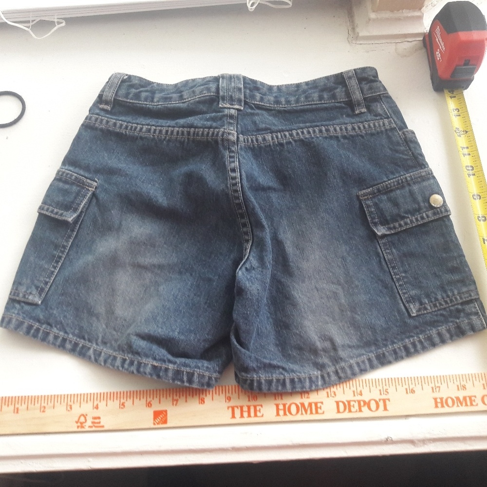Blue jeans shorts 4 pockets